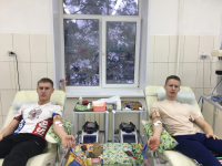 Студенты отделения «Пожарная безопасность» приняли участие в донорстве крови