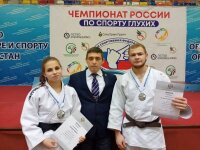 Даниил Белоблоцкий завоевал серебряную медаль в чемпионате России по дзюдо