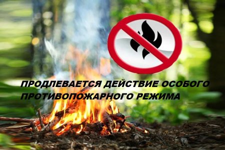 Друзья, особый противопожарный режим в Хакасии продлён до 29 мая!
